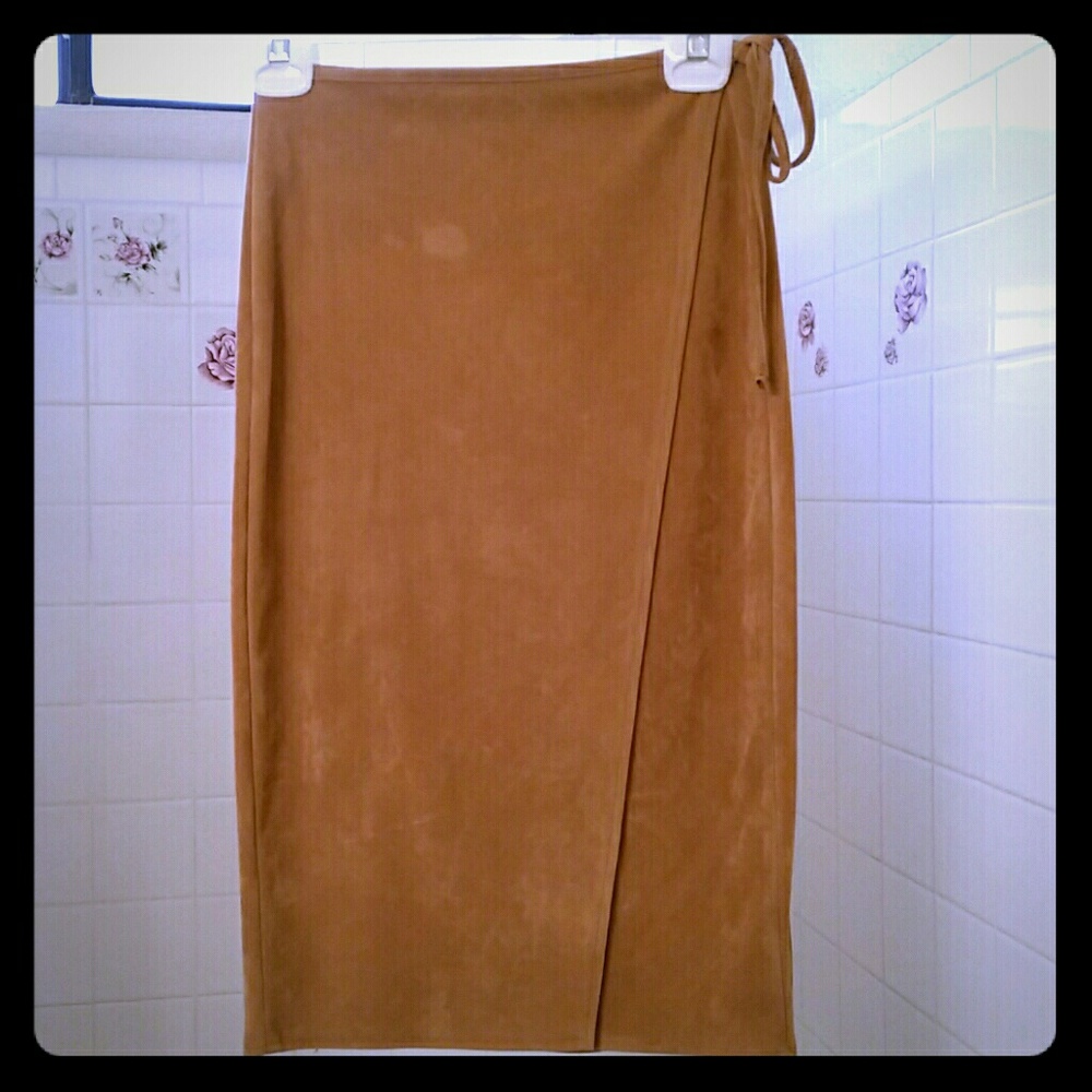 Soft Tan Skirt.